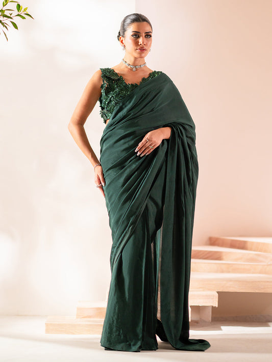 Izel | Stardust Luxury Collection | SLC-001 - Luxe - Designer Dress with Intricate embroidery and embellishments. Shop elegent wedding dress at Maria Faisal.