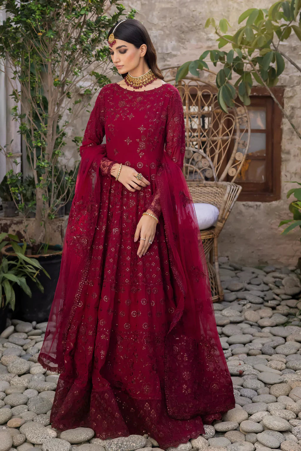 Iznik | Chinnon Chiffon | CC-29 ROSALIE - Ladies Clothes - Maria Faisal