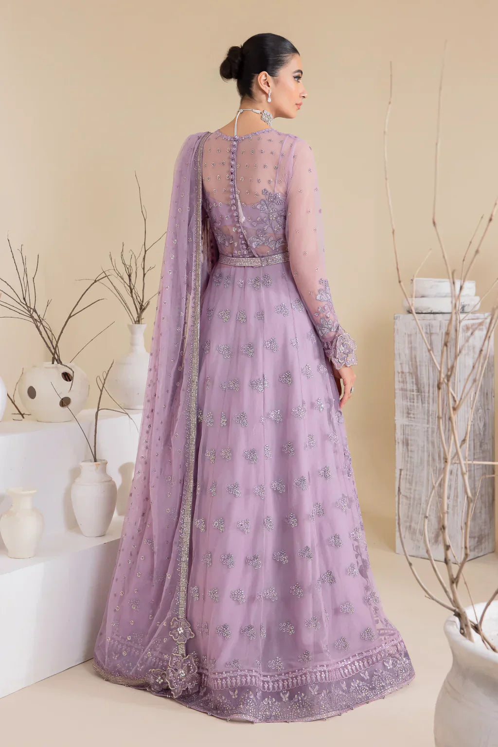 Iznik | Chinnon Chiffon | CC-25 REBECCA - Ladies Clothes - Maria Faisal