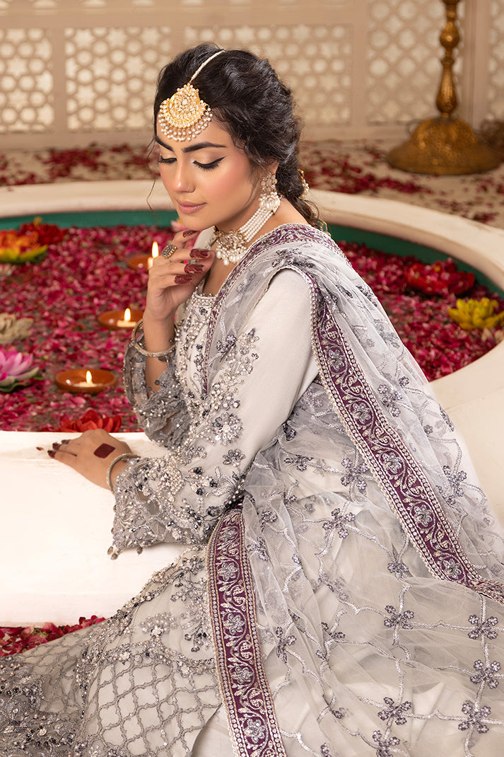Imrozia Premium | Jhoomer Wedding Formals 25 | JF-24 Parizay - Wedding Dress - available at Maria Faisal in UK and USA.
