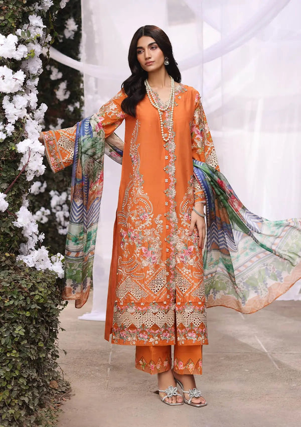 Kahf Premium | Festive Lawn 24 | KFL-10 MAYA - Ladies Clothes - Maria Faisal