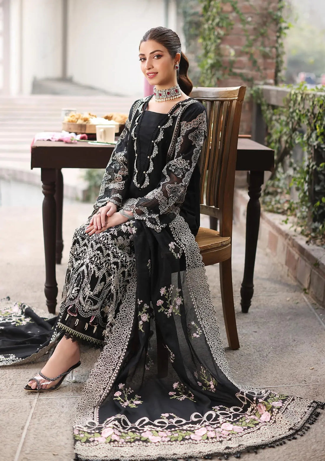 Kahf Premium | Festive Lawn 24 | KFL-06 NOOR - Ladies Clothes - Maria Faisal