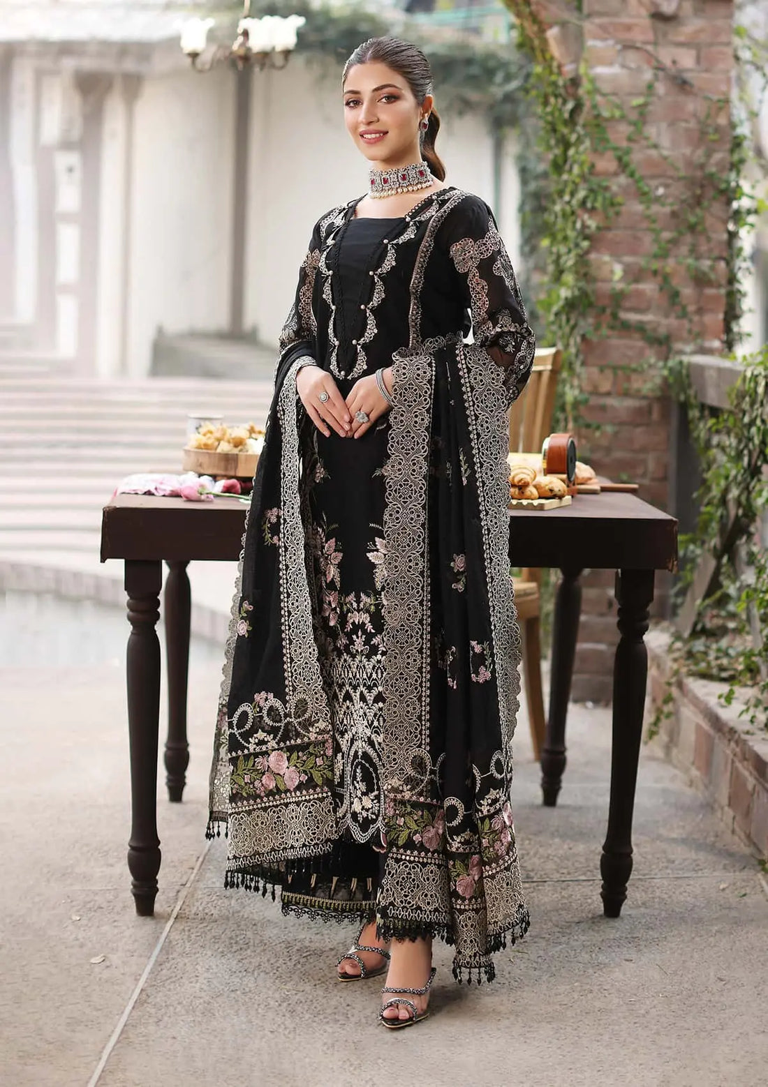 Kahf Premium | Festive Lawn 24 | KFL-06 NOOR - Ladies Clothes - Maria Faisal
