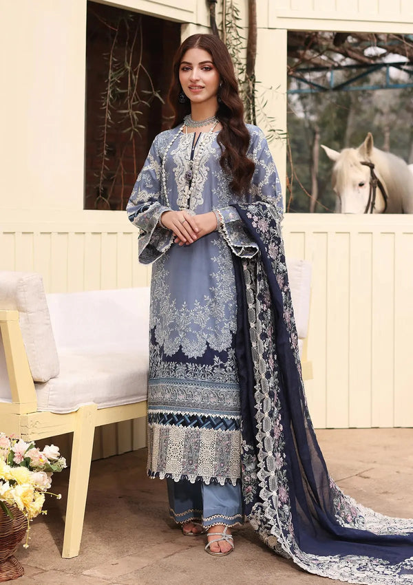 Kahf Premium | Festive Lawn 24 |KFL-04 KINZA - Ladies Clothes - Maria Faisal