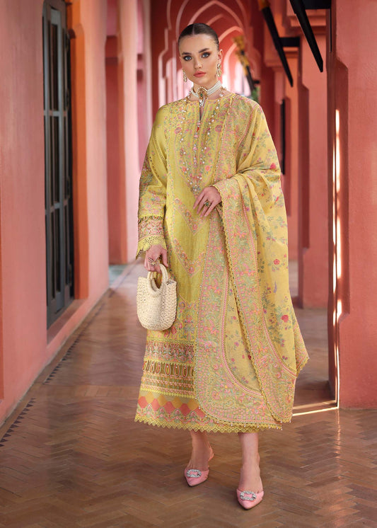 Kanwal Malik | Elysia Luxury Lawn 25 | Summer by Maria Faisal - Registered Vendor of : Kanwal Malik - type : Ladies Clothes - 100% original wedding dresses