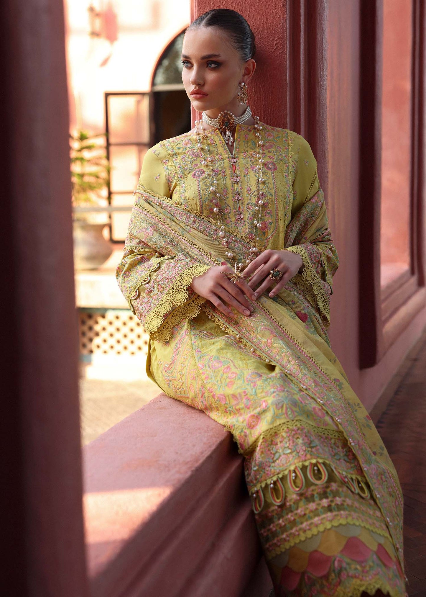 Kanwal Malik | Elysia Luxury Lawn 25 | Summer by Maria Faisal - Registered Vendor of : Kanwal Malik - type : Ladies Clothes - 100% original wedding dresses