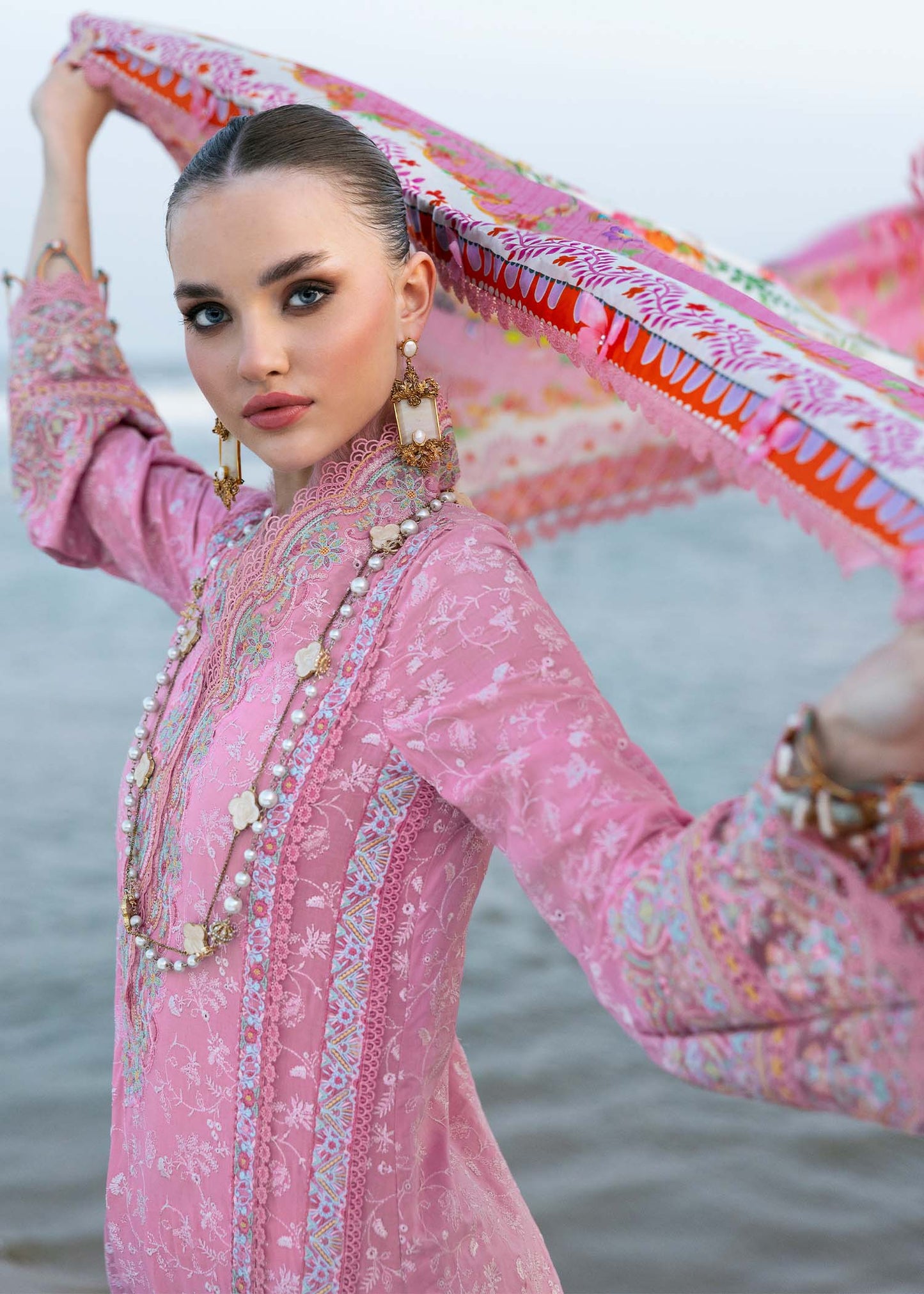 Kanwal Malik | Elysia Luxury Lawn 25 | Ariana by Maria Faisal - Registered Vendor of : Kanwal Malik - type : Ladies Clothes - 100% original wedding dresses