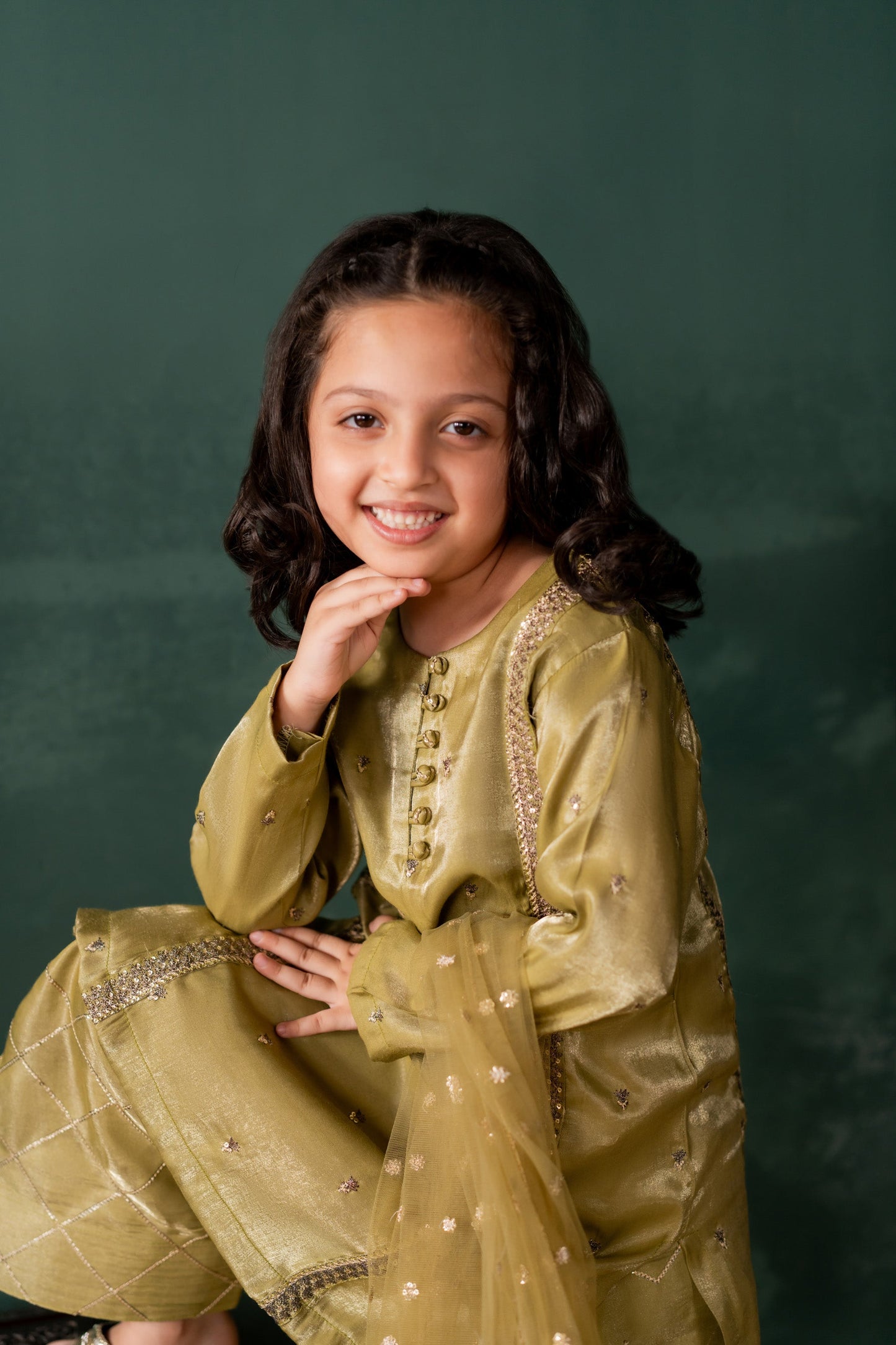KKG-202 - by Maria Faisal - Registered Vendor of : Kastoor Kids - 100% Original Designer Dress.