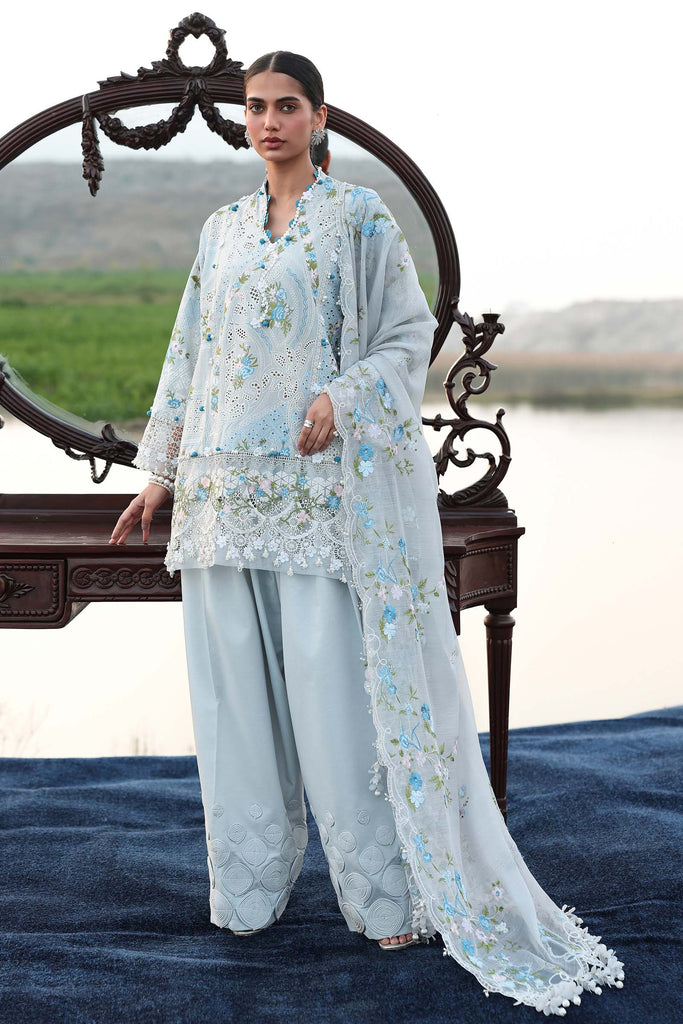 Sana Safinaz | Luxury Lawn 26 | S-0 4 - Luxury Dress - available at Maria Faisal in UK and USA.