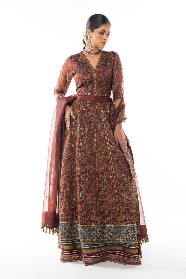 Al Karam | Luxe Formals | RTS | SHIRT, LINING, TROUSER & DUPATTA C - Ladies Clothes - Maria Faisal