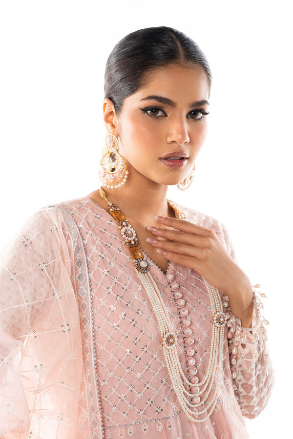 Al Karam | Luxe Formals | RTS | SHIRT, LINING, TROUSER & DUPATTA O - Ladies Clothes - Maria Faisal