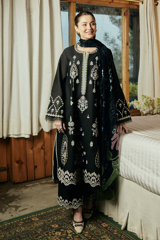 Zara Shahjahan | Coco Lawn Vol 2 | LOVENT-10A - Designer Dress with Intricate embroidery and embellishments. Shop elegent wedding dress at Maria Faisal.