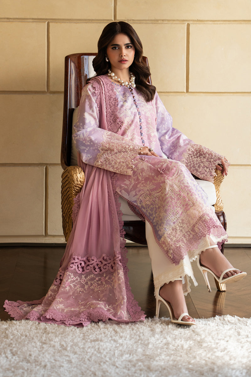 Rangrasiya | Carnation Eid Edit 26 | Lara - Luxury Dress - available at Maria Faisal in UK and USA.