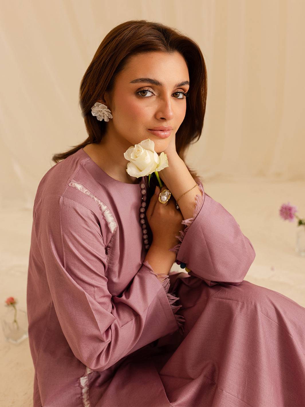 Mahnur | Petal Whispers Lawn Pret | Liliosa by Maria Faisal - Registered Vendor of : Mahnur - type : Ladies Clothes - 100% original wedding dresses