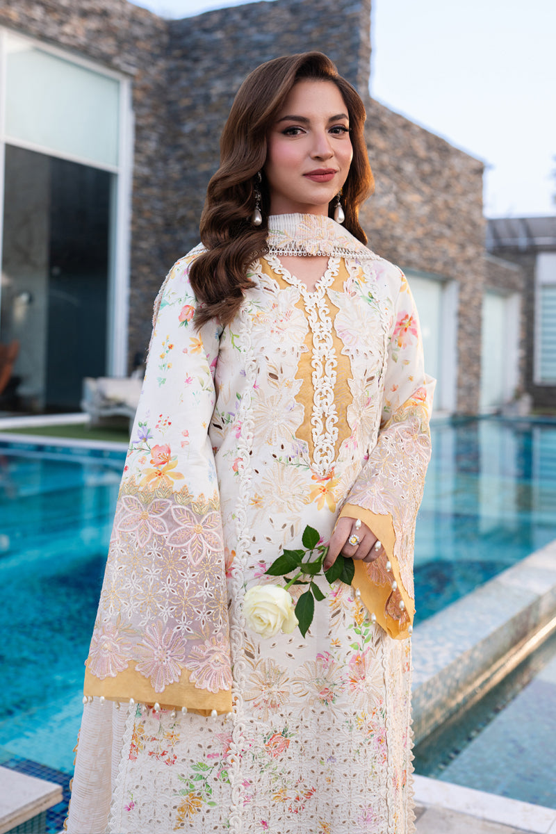 Rangrasiya | Carnation Eid Edit 26 | Lily - Luxury Dress - available at Maria Faisal in UK and USA.