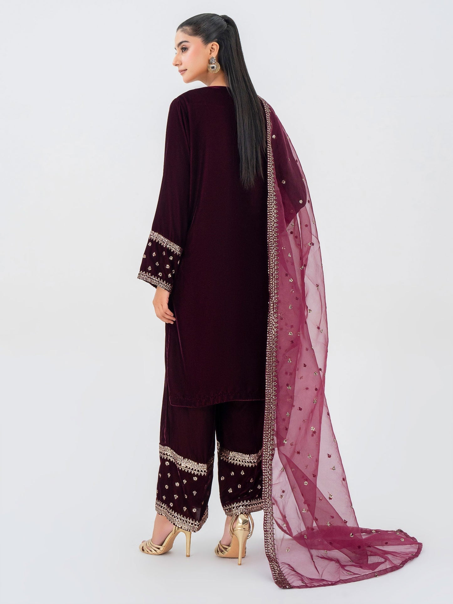 Lime Light | Velvet Pret | V-11 - Ladies Clothes