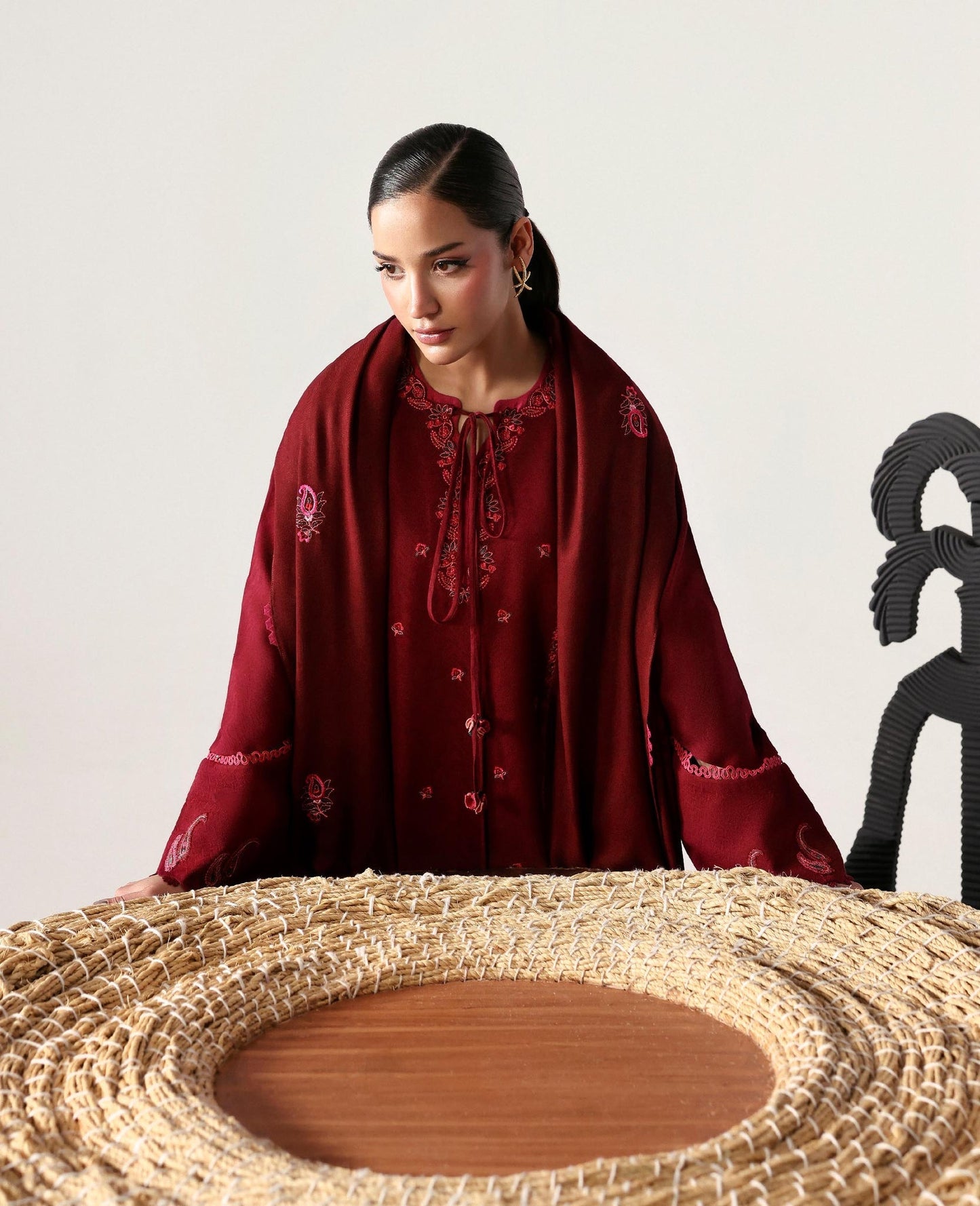 Republic Womenswear | Basics Winter 25 | Luneve - Casual Dress - available at Maria Faisal in UK and USA.