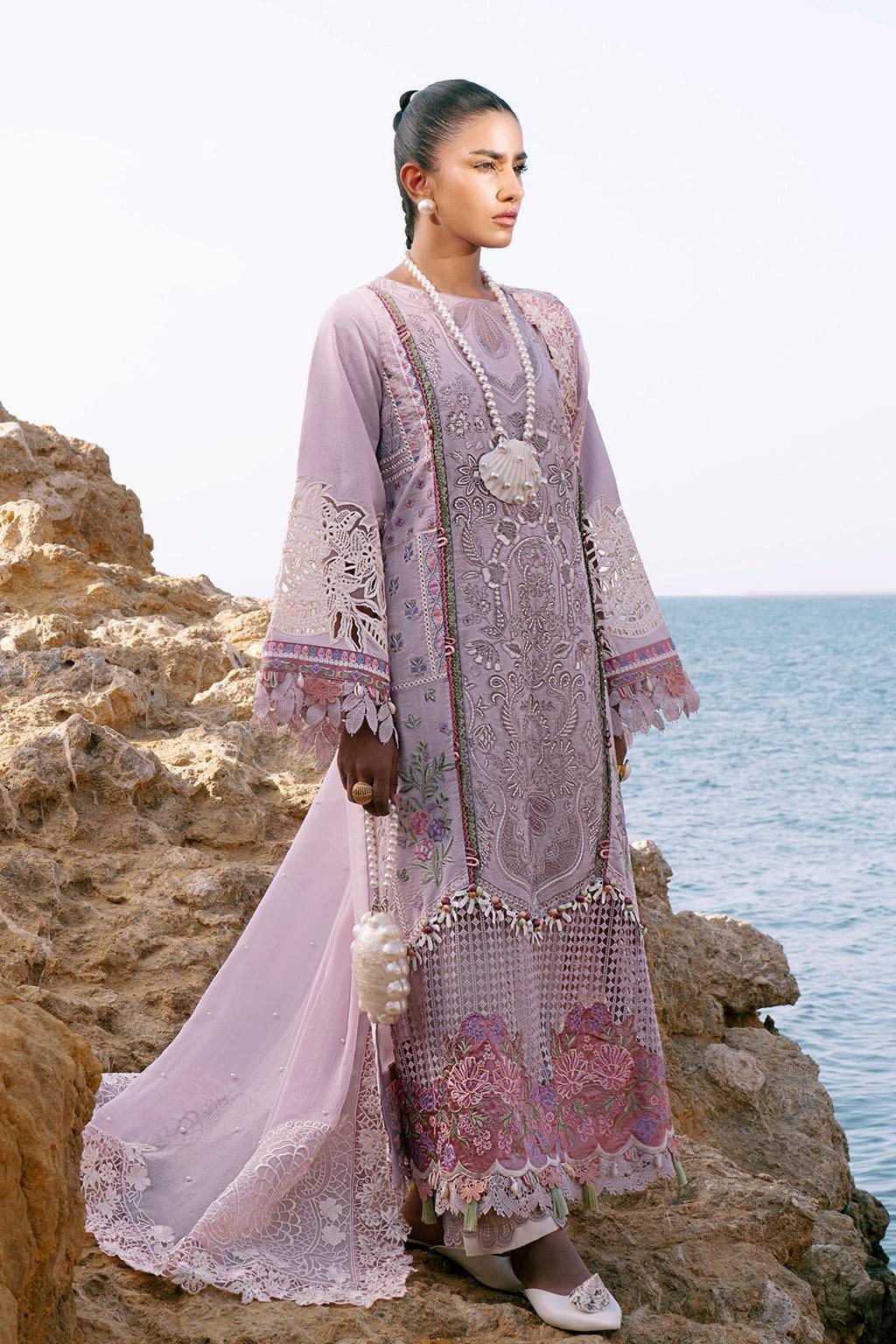 AJR Couture | Dastan Luxury Lawn 25 | Luxe by Maria Faisal - Registered Vendor of : AJR Couture - type : Ladies Clothes - 100% original wedding dresses