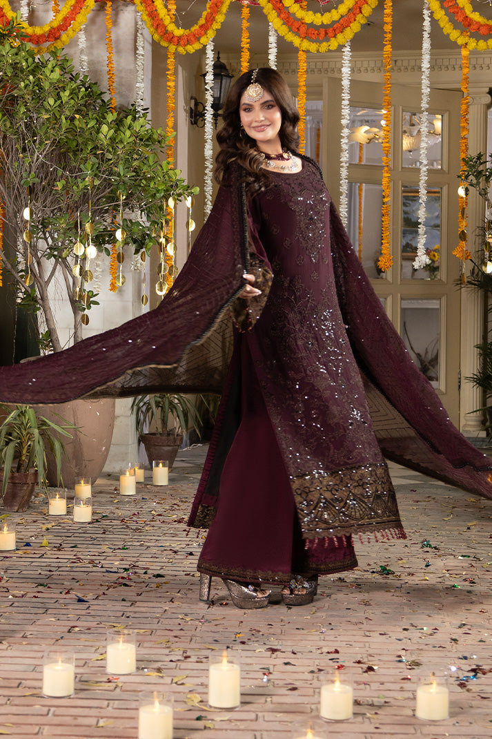 Imrozia Premium | Shagun Formals | M-106 Mahveen - Formal Dress - available at Maria Faisal in UK and USA.