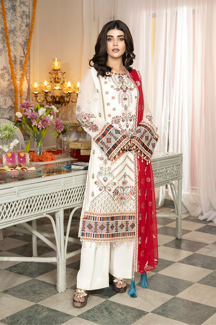 Imrozia Premium | Shagun Formals | M-108 Zerine - Formal Dress - available at Maria Faisal in UK and USA.