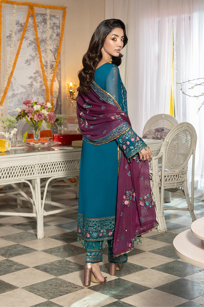 Imrozia Premium | Shagun Formals | M-110 Hinaaya - Formal Dress - available at Maria Faisal in UK and USA.