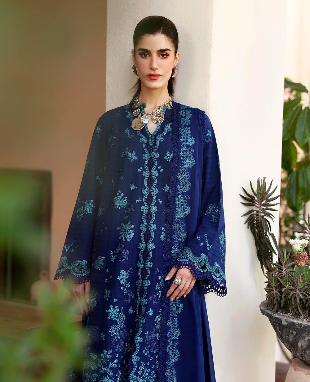 Republic Womenswear | Embroidered Pret | M-156 - Ladies Clothes - Maria Faisal