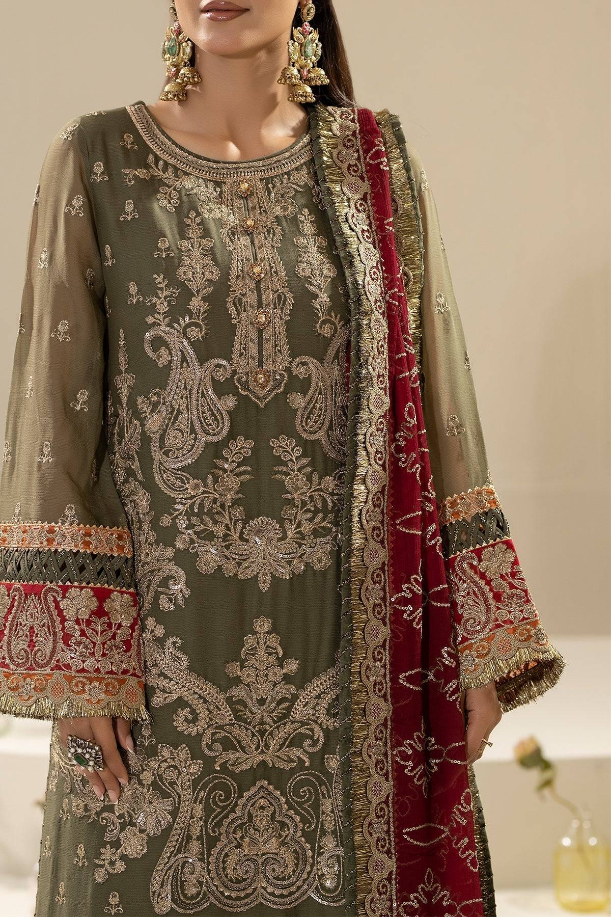 Imrozia Premium | Nisha Collection | M-81 ALEHA by Maria Faisal - Registered Vendor of : Imrozia Premium - type : Ladies Clothes - 100% original wedding dresses