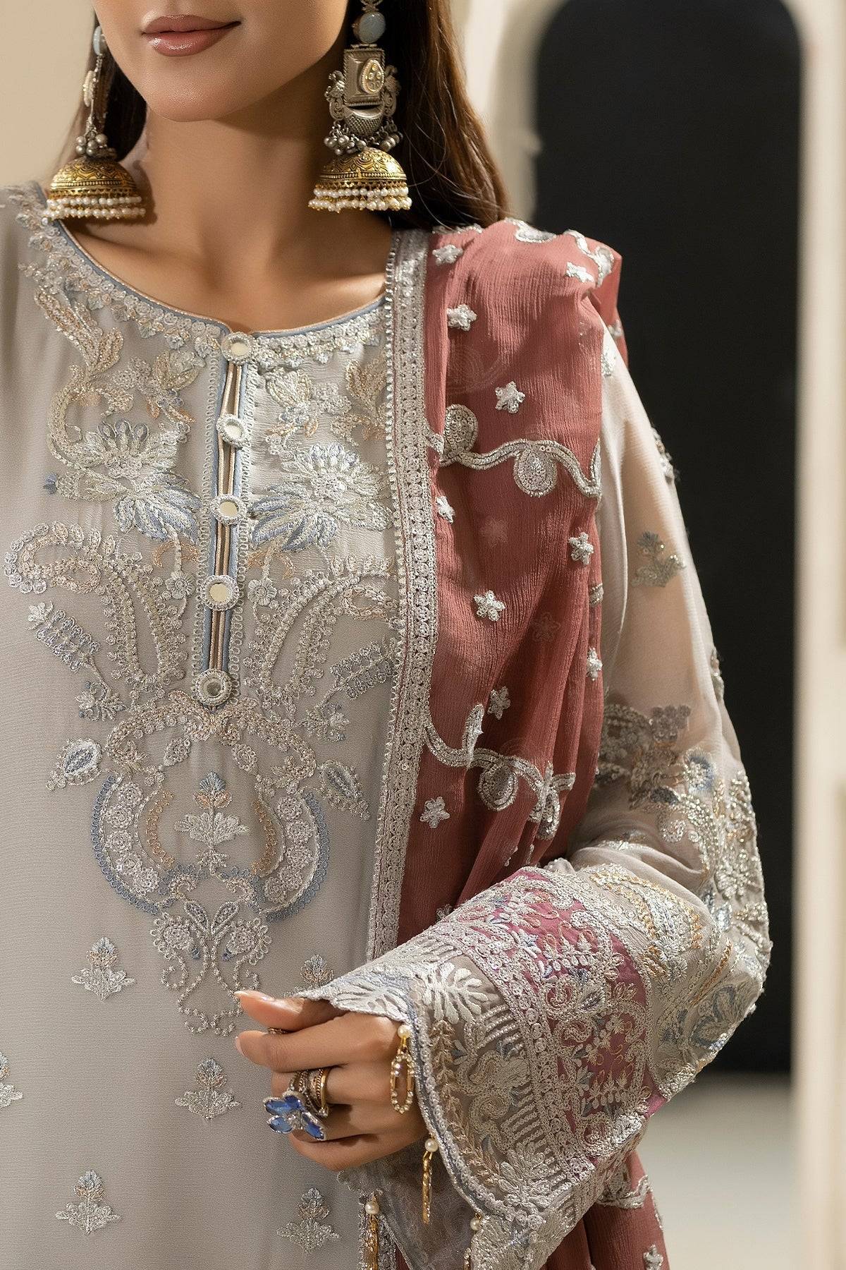 Imrozia Premium | Nisha Collection | M-85 MEHZA by Maria Faisal - Registered Vendor of : Imrozia Premium - type : Ladies Clothes - 100% original wedding dresses