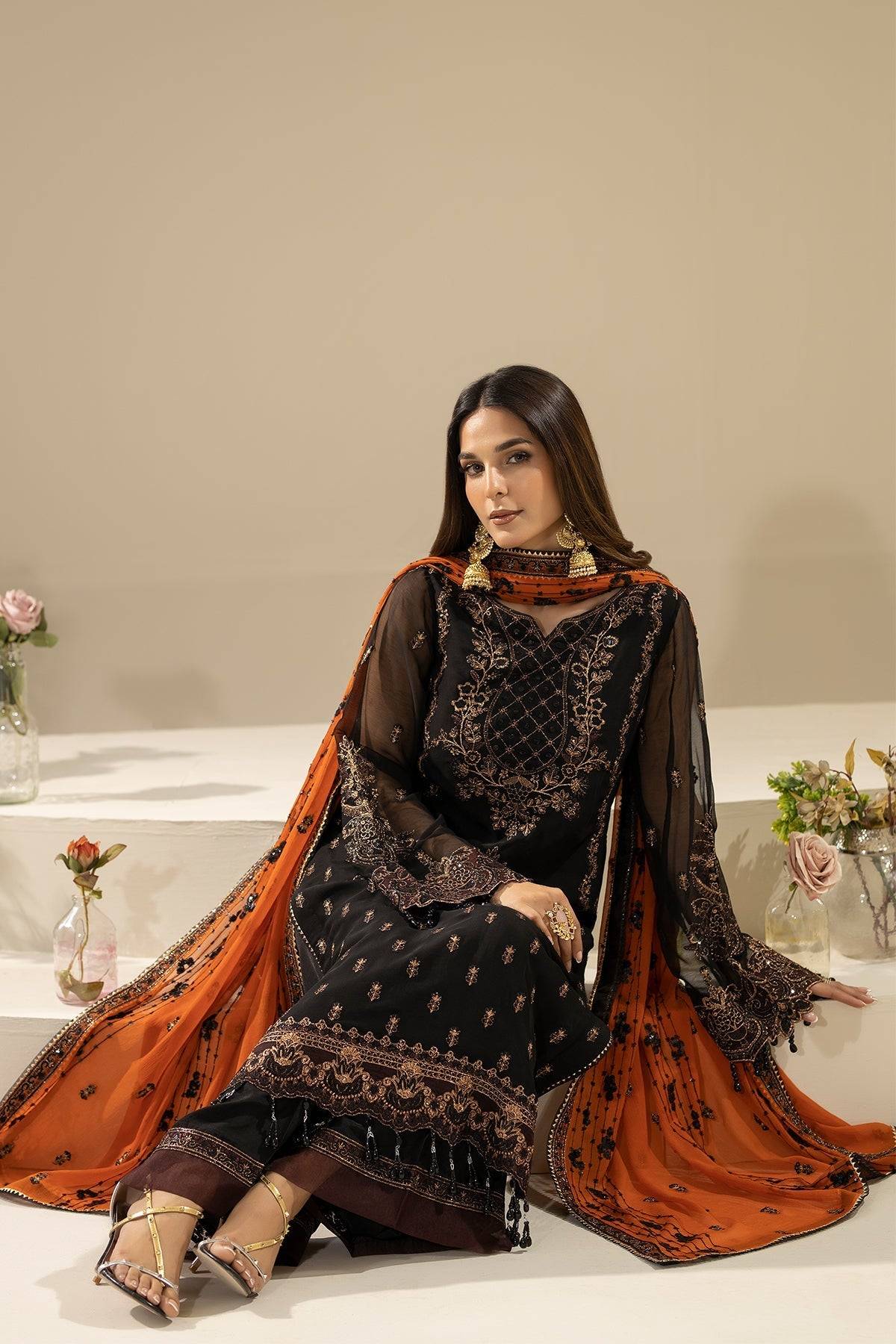 Imrozia Premium | Nisha Collection | M-87 WANIYA by Maria Faisal - Registered Vendor of : Imrozia Premium - type : Ladies Clothes - 100% original wedding dresses