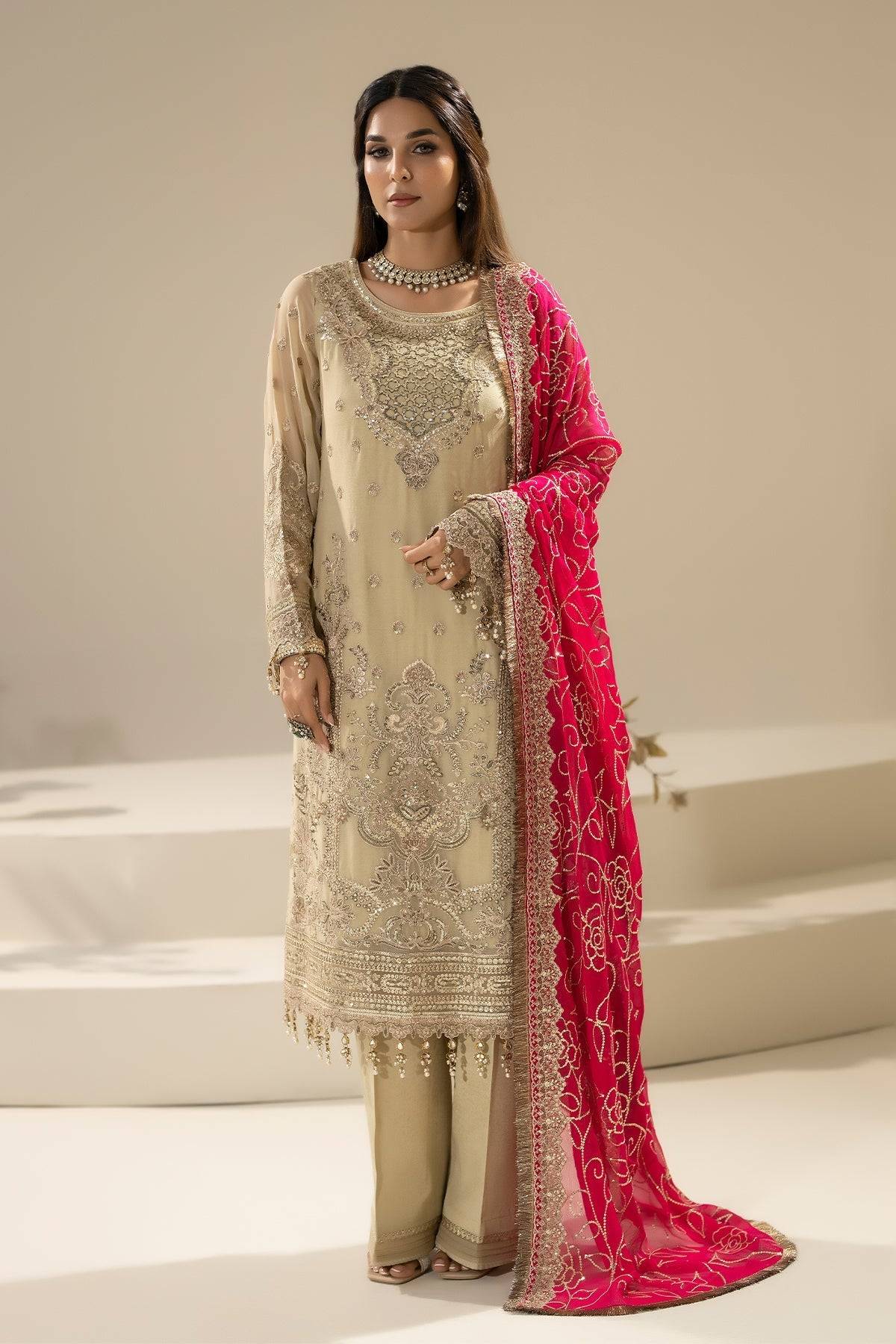Imrozia Premium | Nisha Collection | M-88 RINZA by Maria Faisal - Registered Vendor of : Imrozia Premium - type : Ladies Clothes - 100% original wedding dresses