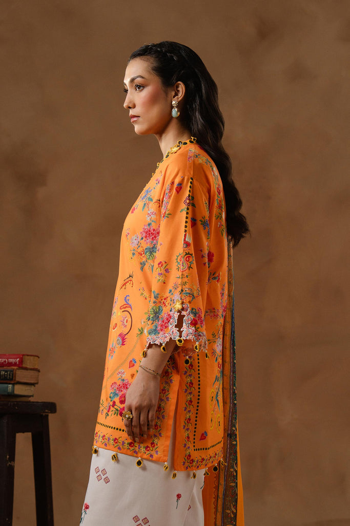 Sana Safinaz | Muzlin Spring 26 | M261-019B-CI - Luxury Dress - available at Maria Faisal in UK and USA.