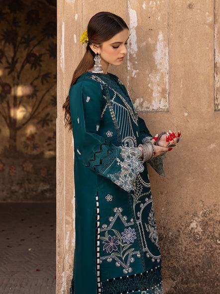 Parishay | Mastani Luxury Lawn 25 | MA - 02 by Maria Faisal - Registered Vendor of : Parishay - type : Ladies Clothes - 100% original wedding dresses