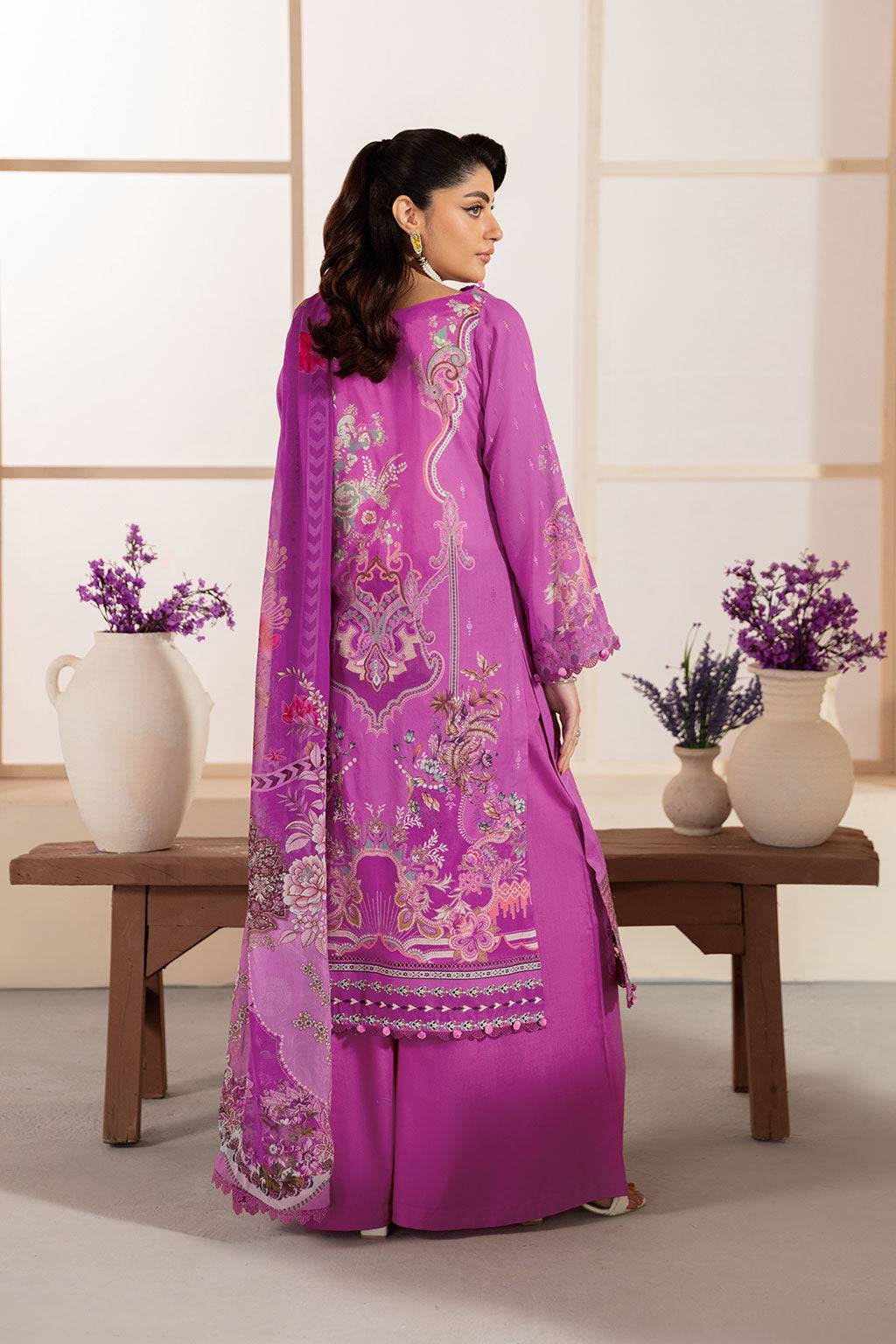 Ramsha | Mashaal Luxury Lawn | L-1312 by Maria Faisal - Registered Vendor of : Ramsha - type : Ladies Clothes - 100% original wedding dresses