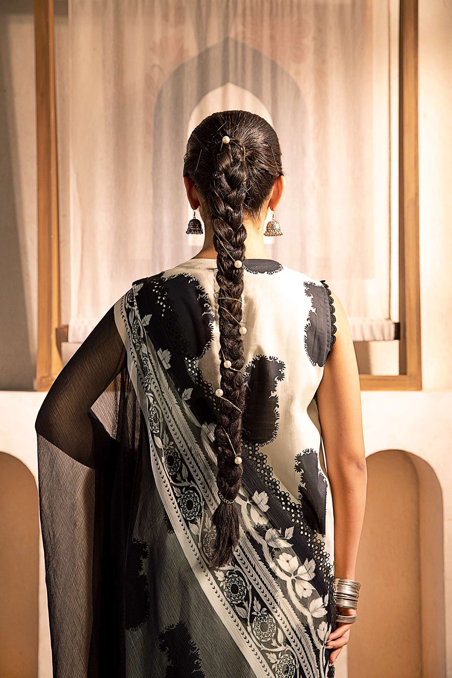 Maria B | Eid Basic Lawn | MB-CUS25-911B by Maria Faisal - Registered Vendor of : Maria B - type : Ladies Clothes - 100% original wedding dresses