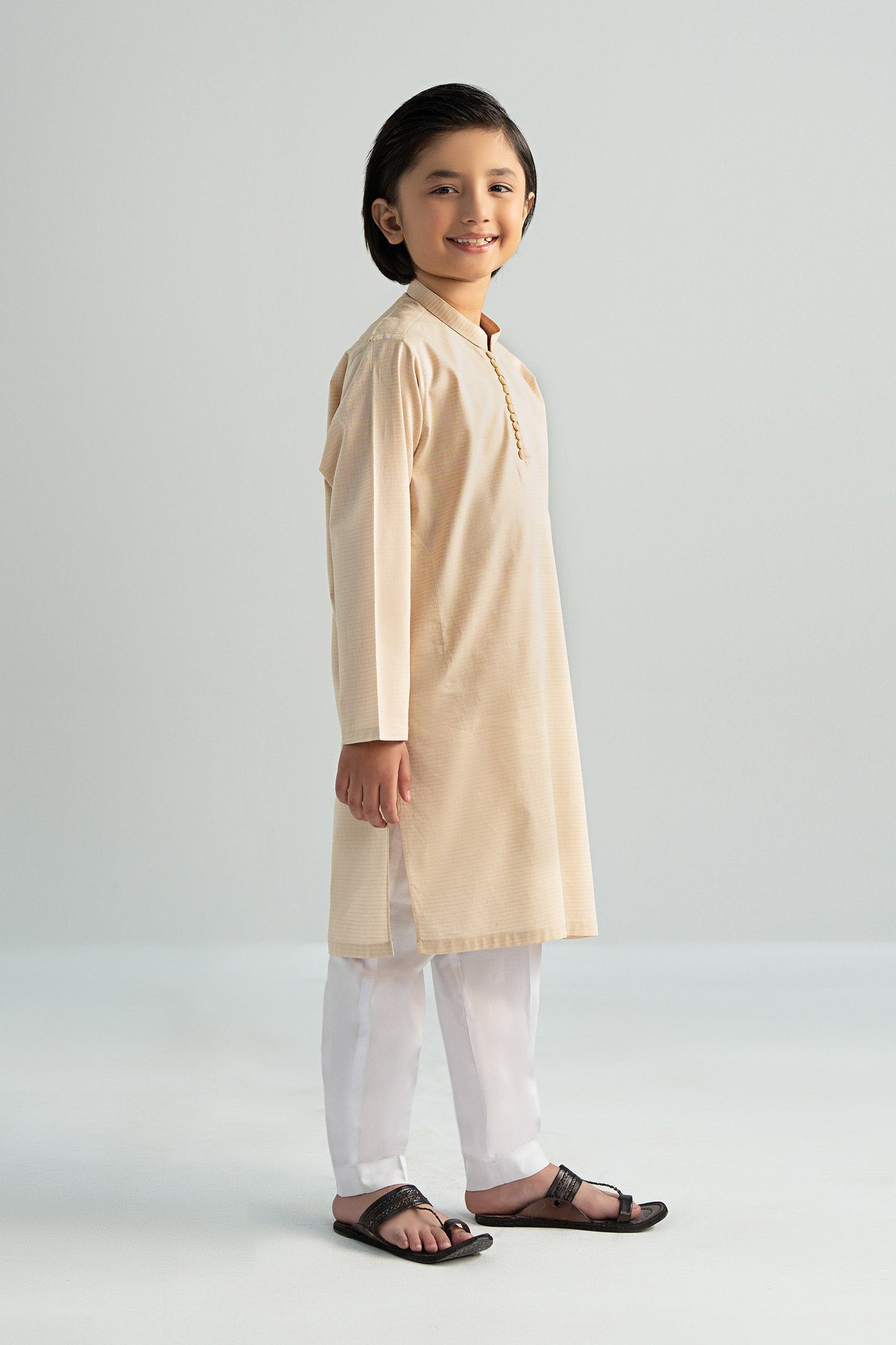 Yarn Dyed Kurta - Kids Clothes - available at Maria Faisal in UK and USA