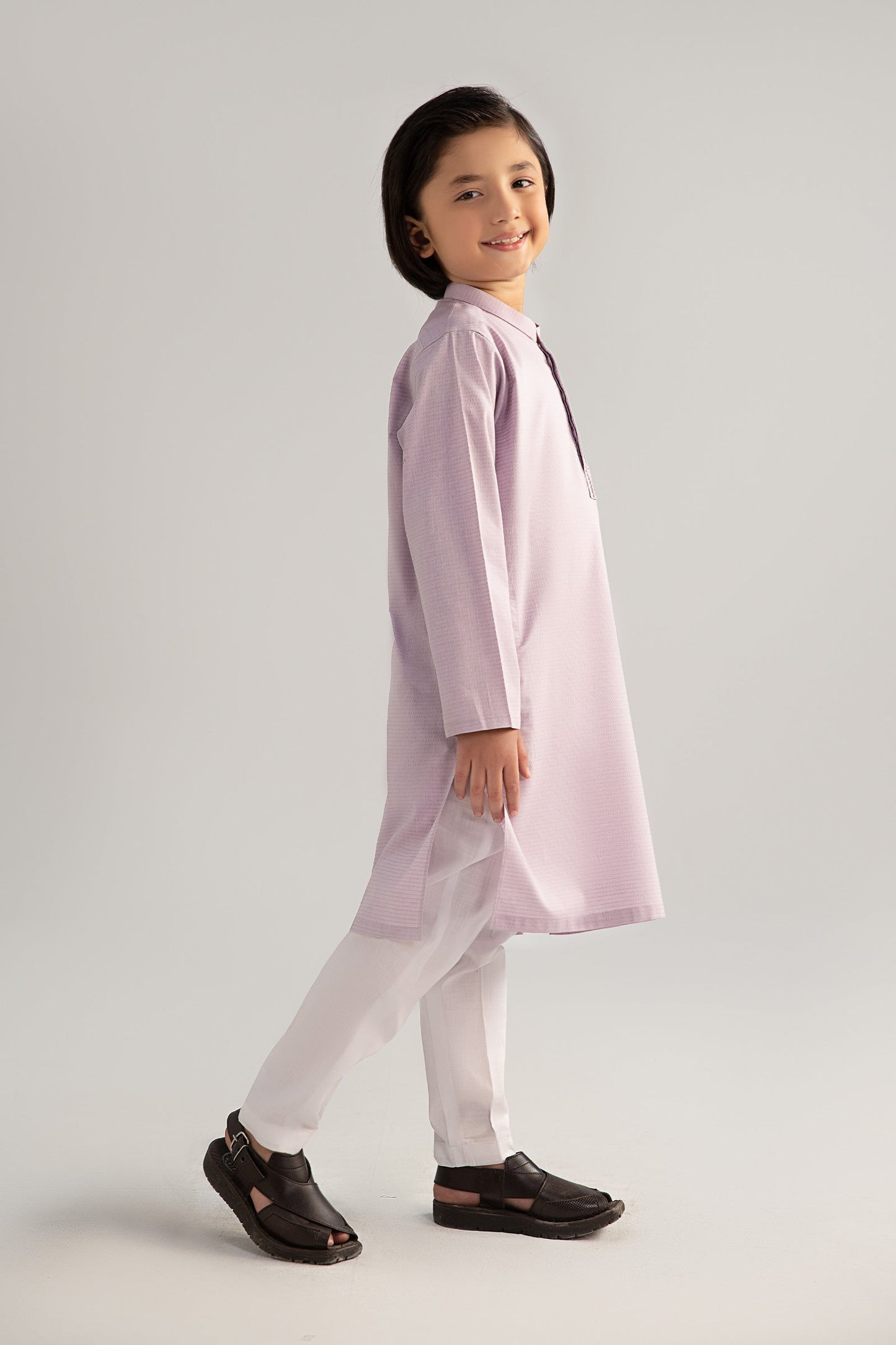 Yarn Dyed Kurta - Kids Clothes - available at Maria Faisal in UK and USA