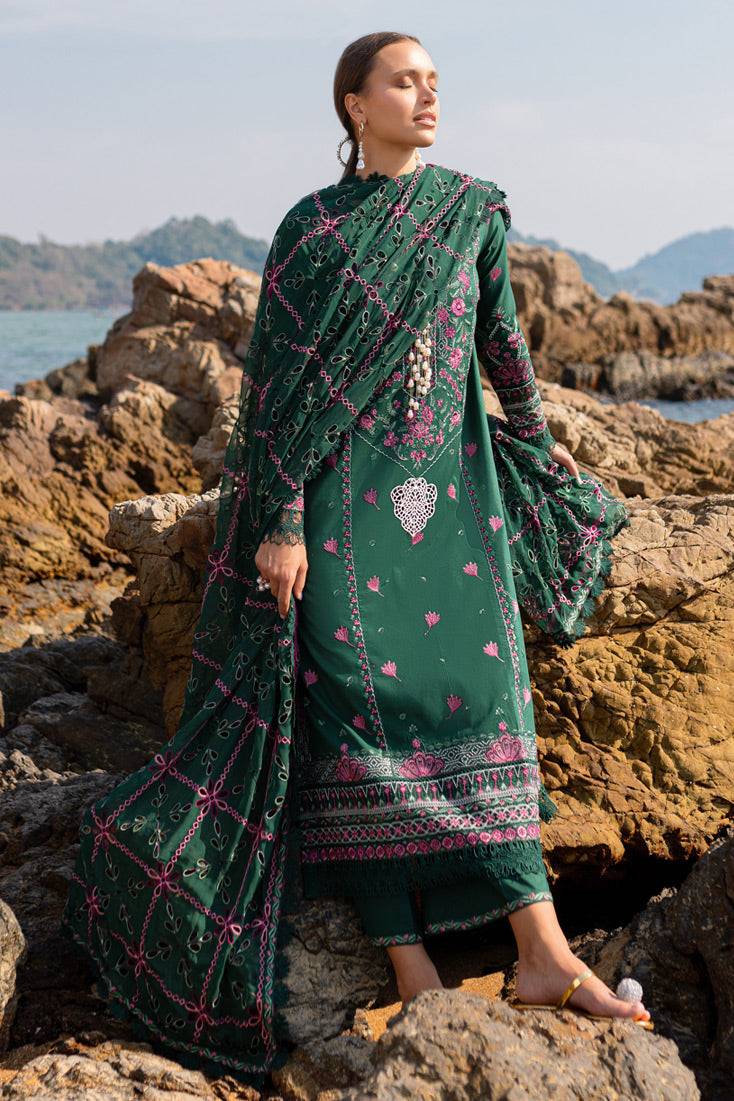 Marjjan | Fasana Lawn | MBL-07 B by Maria Faisal - Registered Vendor of : Marjjan - type : Ladies Clothes - 100% original wedding dresses