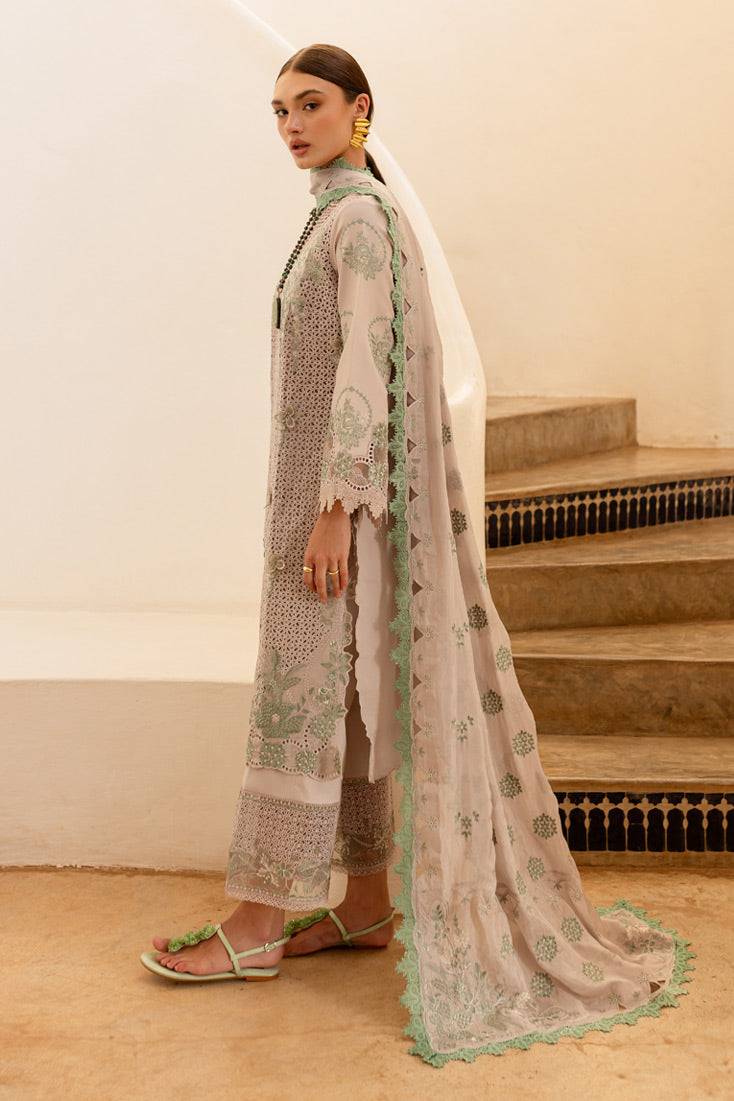 Marjjan | Fasana Lawn | MBL-08 B by Maria Faisal - Registered Vendor of : Marjjan - type : Ladies Clothes - 100% original wedding dresses