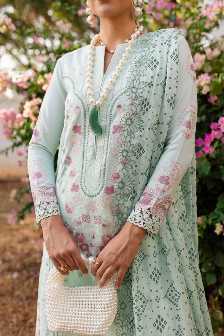 Marjjan | Fasana Lawn | MBL-09 A by Maria Faisal - Registered Vendor of : Marjjan - type : Ladies Clothes - 100% original wedding dresses