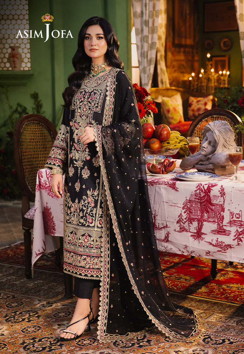 Asim Jofa | Afsanay Luxury Pret | AJLP-09 - Designer Dress - Maria Faisal