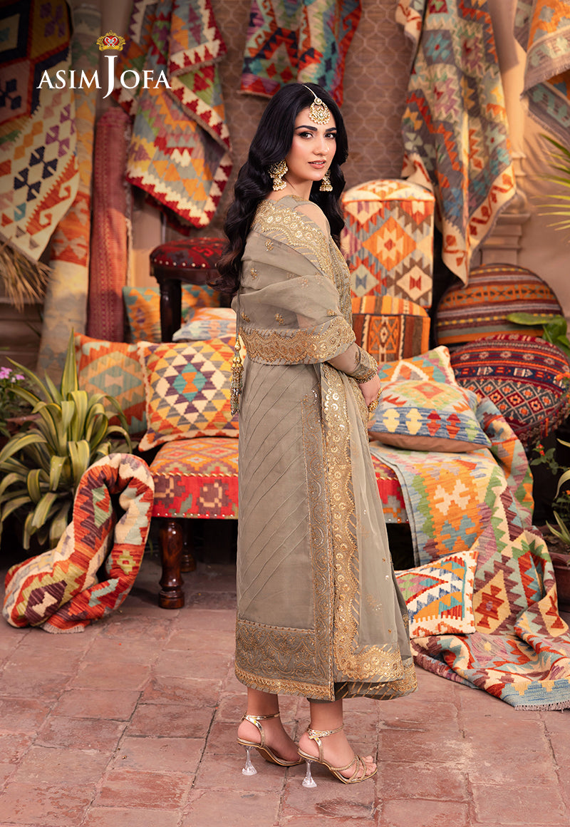 Asim Jofa | Pyaar Diyan Gallan Formals | AJEM-17 - Designer Dress - Maria Faisal