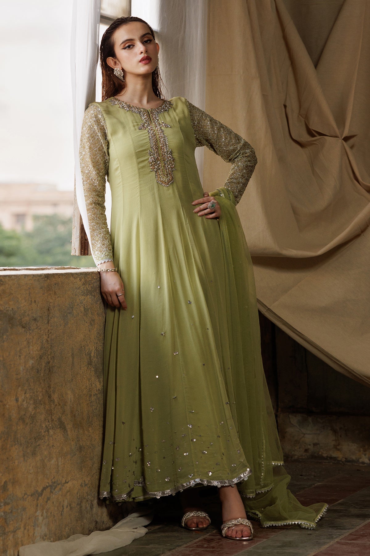 Charizma | Festive Pret | CMA-5-061 by Maria Faisal - Registered Vendor of : Charizma - type : Ladies Clothes - 100% original wedding dresses