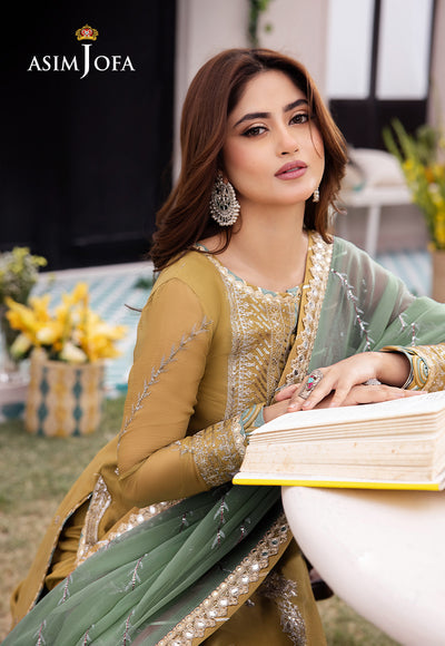 Asim Jofa | Dhanak Rang Collection | AJCF-16 - Waniyas