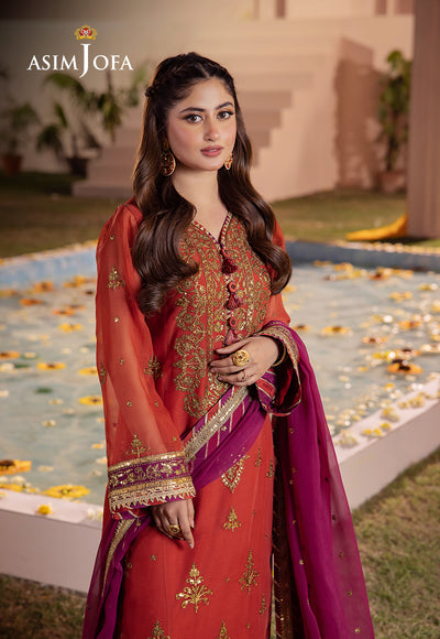Asim Jofa | Dhanak Rang Collection | AJCF-24 - Waniyas