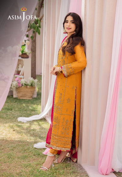 Asim Jofa | Dhanak Rang Collection | AJCF-25 - Waniyas