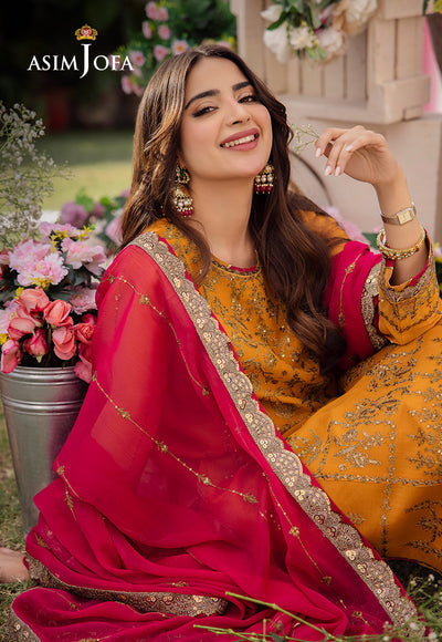 Asim Jofa | Dhanak Rang Collection | AJCF-25 - Waniyas