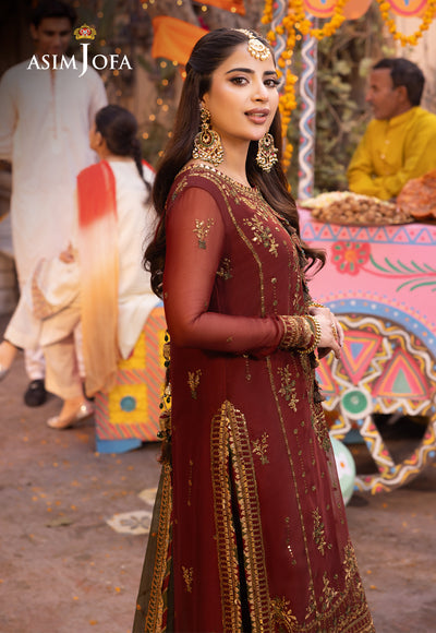 Asim Jofa | Chamak Damak Festive 24 | AJCD-22 - Pakistani Dress - Maria Faisal