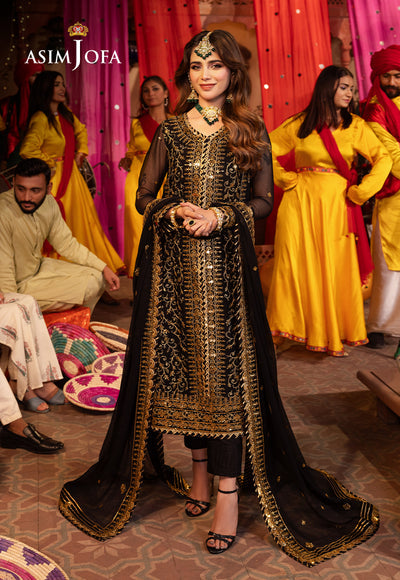 Asim Jofa | Chamak Damak Festive 24 | AJCD-19 - Pakistani Dress - Maria Faisal