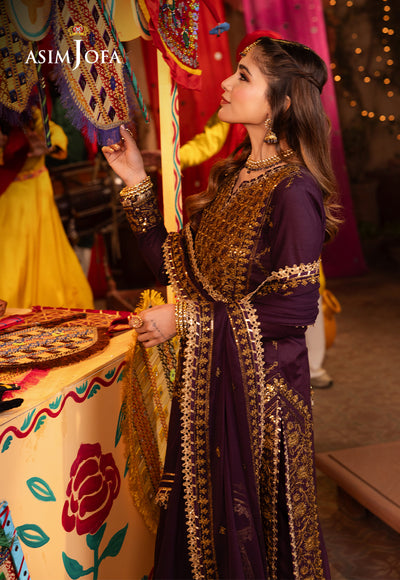 Asim Jofa | Chamak Damak Festive 24 | AJCD-23 - Pakistani Dress - Maria Faisal