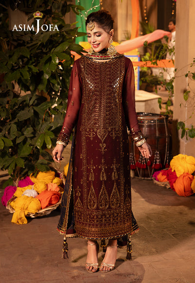 Asim Jofa | Chamak Damak Festive 24 | AJCD-20 - Pakistani Dress - Maria Faisal